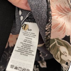 Floral Open Back Sleeveless Top